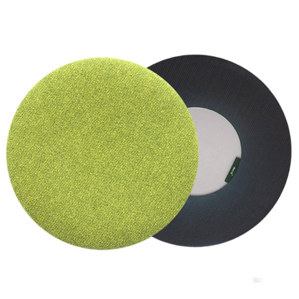 Sitzauflagen für eames & panton chairs - DiSCUS, gelb/grün meliert ...